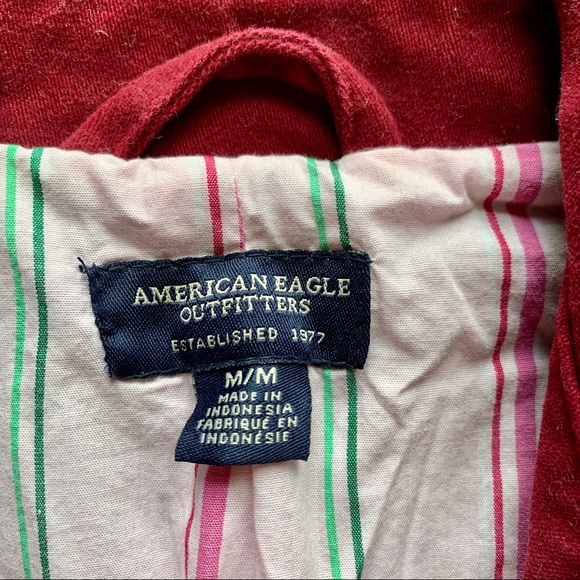 American Eagle Outfitters Cranberry Blazer Medium - Picture 2 of 8